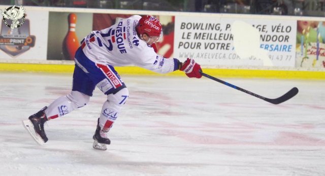 Photo hockey match Bordeaux - Lyon le 08/12/2017