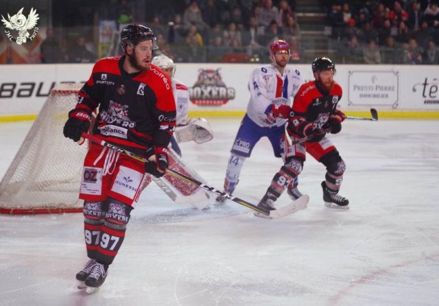 Photo hockey match Bordeaux - Lyon le 08/12/2017