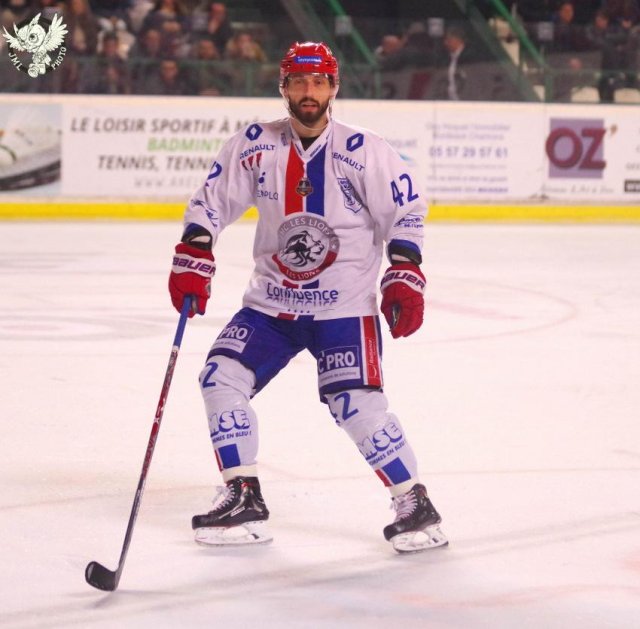 Photo hockey match Bordeaux - Lyon le 08/12/2017