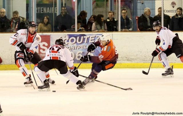 Photo hockey match Montpellier  - Toulouse-Blagnac le 09/12/2017