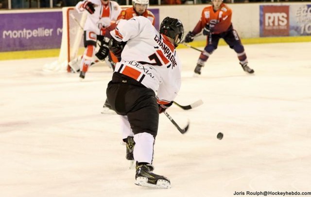 Photo hockey match Montpellier  - Toulouse-Blagnac le 09/12/2017