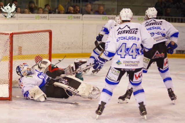 Photo hockey match Anglet - Courchevel-Méribel-Pralognan le 16/12/2017