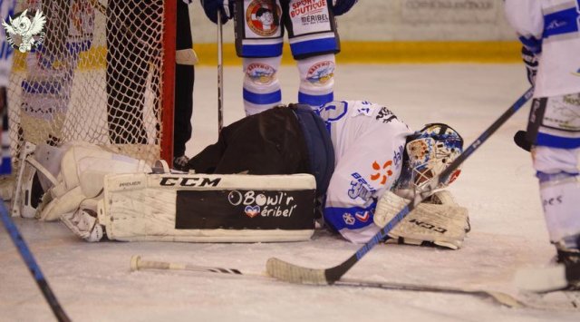 Photo hockey match Anglet - Courchevel-Méribel-Pralognan le 16/12/2017