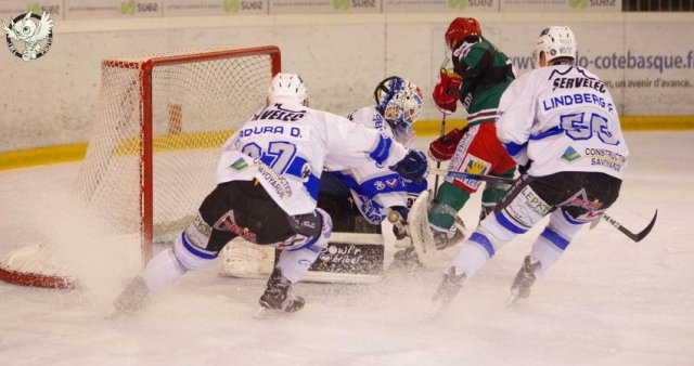 Photo hockey match Anglet - Courchevel-Méribel-Pralognan le 16/12/2017