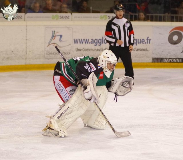 Photo hockey match Anglet - Courchevel-Méribel-Pralognan le 16/12/2017