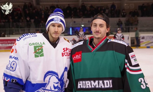 Photo hockey match Anglet - Courchevel-Méribel-Pralognan le 16/12/2017