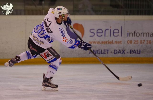 Photo hockey match Anglet - Courchevel-Méribel-Pralognan le 16/12/2017
