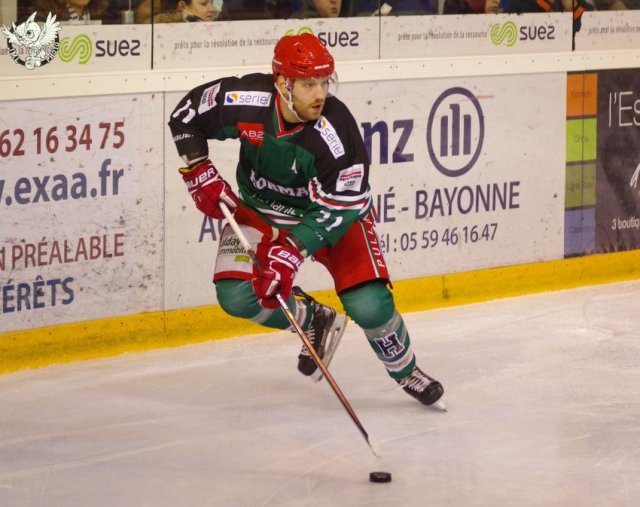 Photo hockey match Anglet - Courchevel-Méribel-Pralognan le 16/12/2017
