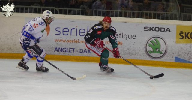 Photo hockey match Anglet - Courchevel-Méribel-Pralognan le 16/12/2017