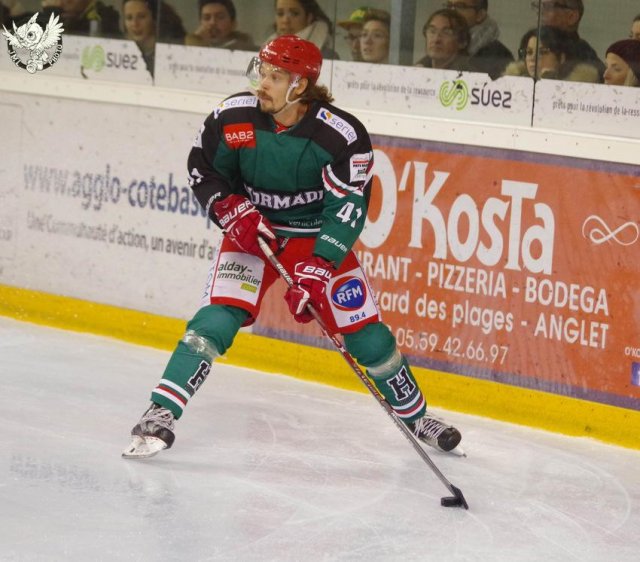 Photo hockey match Anglet - Courchevel-Méribel-Pralognan le 16/12/2017