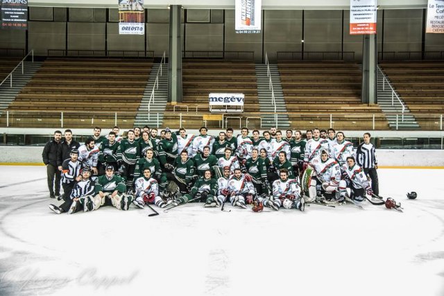 Photo hockey reportage Amical : Mont-Blanc s'incline face à Stevenson 