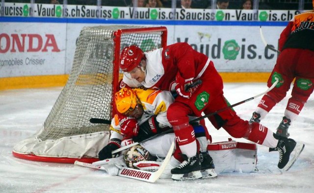 Photo hockey match Lausanne - Fribourg le 19/12/2017