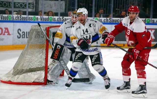 Photo hockey match Lausanne - Fribourg le 19/12/2017