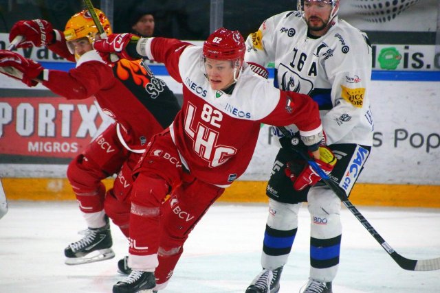Photo hockey match Lausanne - Fribourg le 19/12/2017