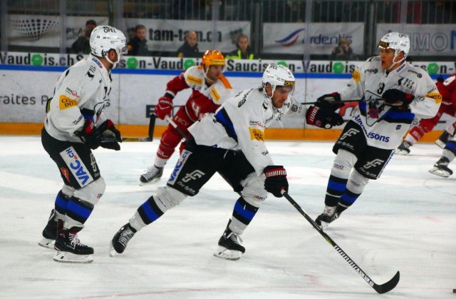 Photo hockey match Lausanne - Fribourg le 19/12/2017