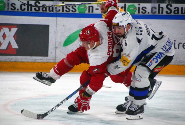 Photo hockey match Lausanne - Fribourg le 19/12/2017