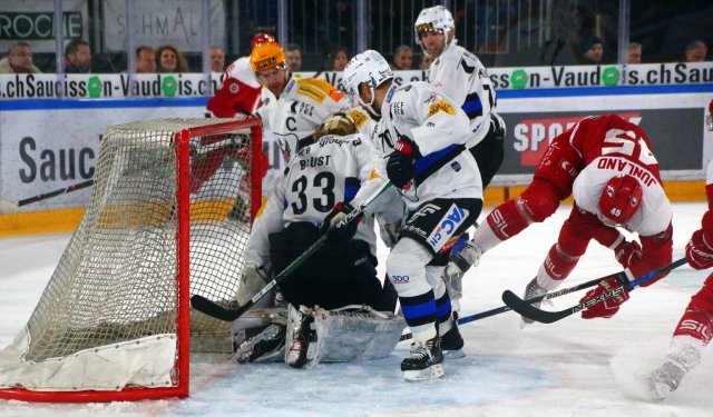 Photo hockey match Lausanne - Fribourg le 19/12/2017