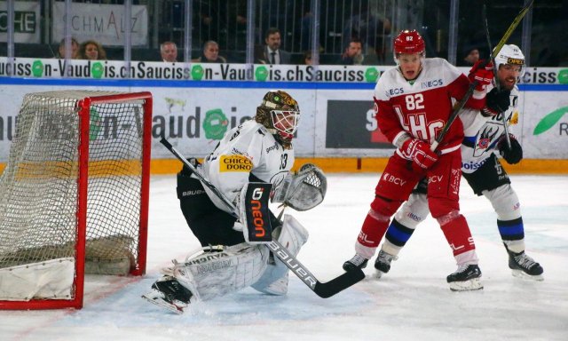 Photo hockey match Lausanne - Fribourg le 19/12/2017