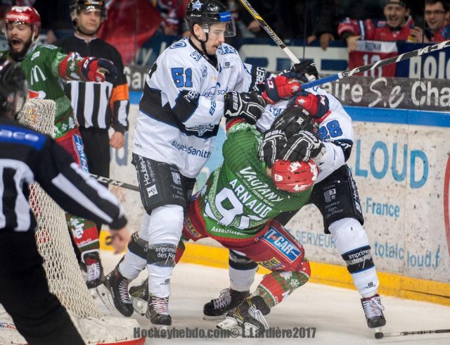 Photo hockey match Grenoble  - Gap  le 23/12/2017