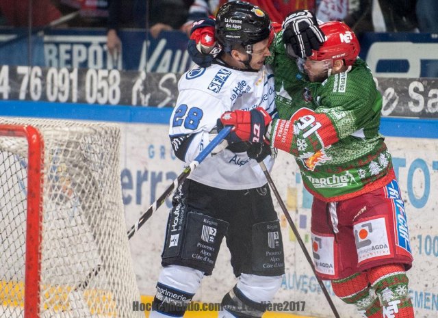 Photo hockey match Grenoble  - Gap  le 23/12/2017