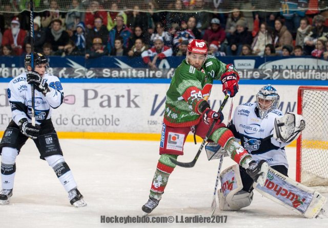 Photo hockey match Grenoble  - Gap  le 23/12/2017