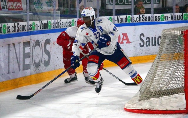Photo hockey match Lausanne - Zürich le 23/12/2017