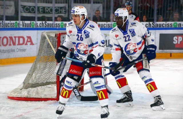 Photo hockey match Lausanne - Zürich le 23/12/2017