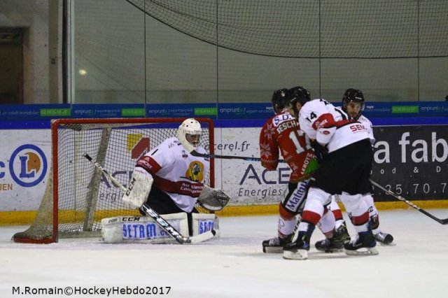 Photo hockey match Rouen - Chamonix  le 23/12/2017