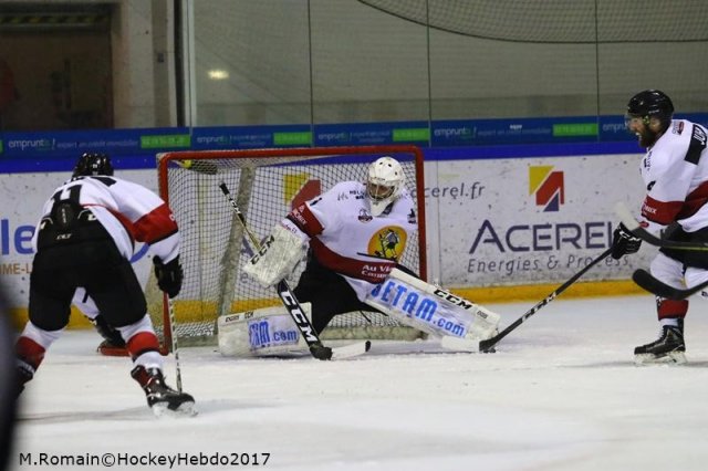 Photo hockey match Rouen - Chamonix  le 23/12/2017