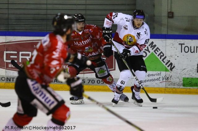 Photo hockey match Rouen - Chamonix  le 23/12/2017