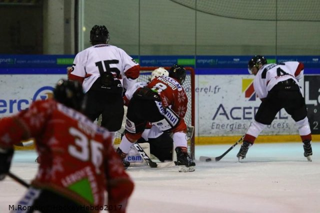 Photo hockey match Rouen - Chamonix  le 23/12/2017
