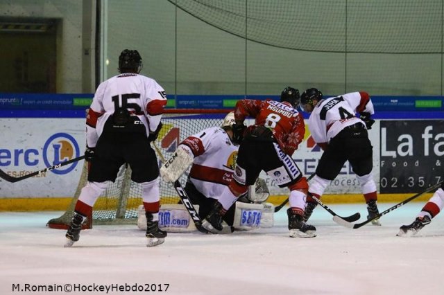 Photo hockey match Rouen - Chamonix  le 23/12/2017
