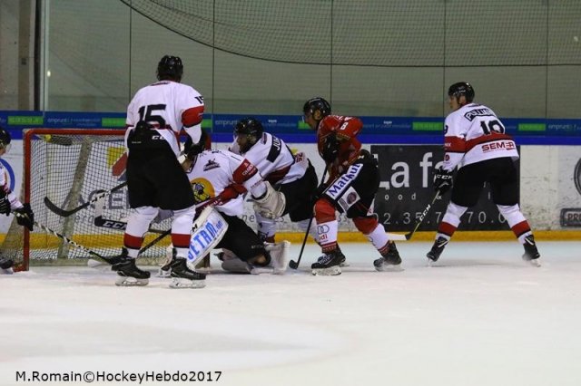 Photo hockey match Rouen - Chamonix  le 23/12/2017