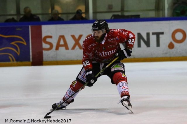 Photo hockey match Rouen - Chamonix  le 23/12/2017