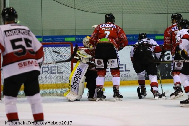 Photo hockey match Rouen - Chamonix  le 23/12/2017