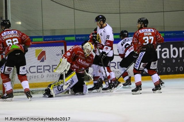 Photo hockey match Rouen - Chamonix  le 23/12/2017