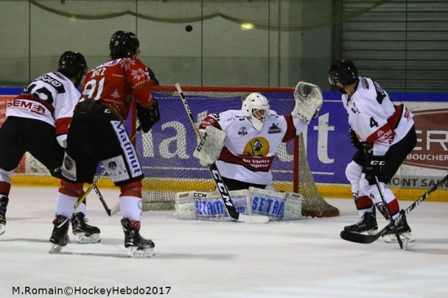 Photo hockey match Rouen - Chamonix  le 23/12/2017