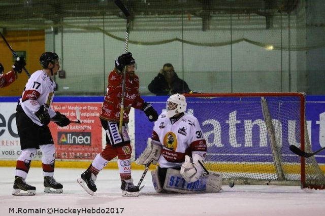 Photo hockey match Rouen - Chamonix  le 23/12/2017