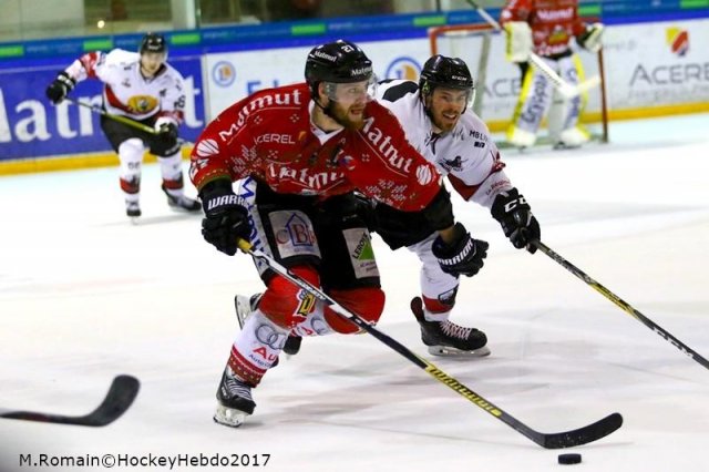 Photo hockey match Rouen - Chamonix  le 23/12/2017