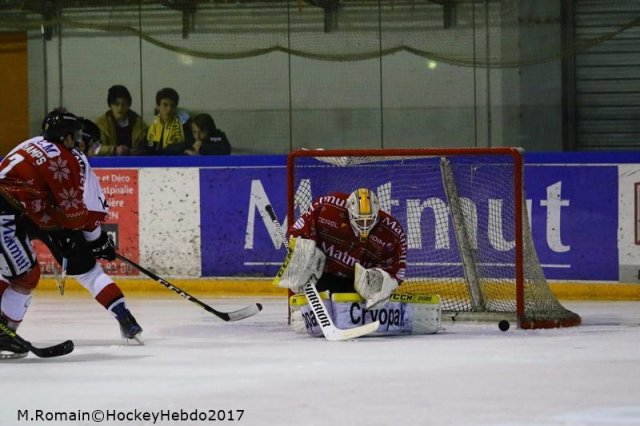 Photo hockey match Rouen - Chamonix  le 23/12/2017