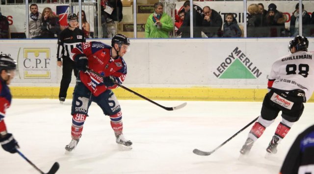 Photo hockey match Angers  - Amiens  le 23/12/2017