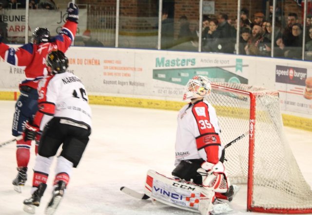 Photo hockey match Angers  - Amiens  le 23/12/2017