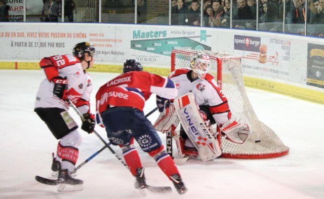 Photo hockey match Angers  - Amiens  le 23/12/2017