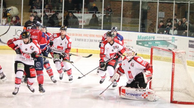 Photo hockey match Angers  - Amiens  le 23/12/2017