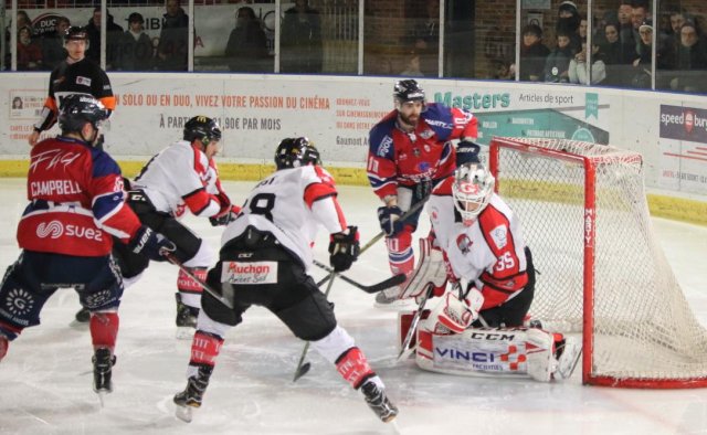 Photo hockey match Angers  - Amiens  le 23/12/2017