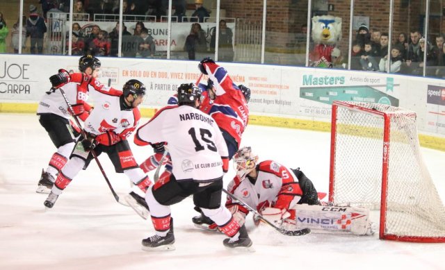 Photo hockey match Angers  - Amiens  le 23/12/2017