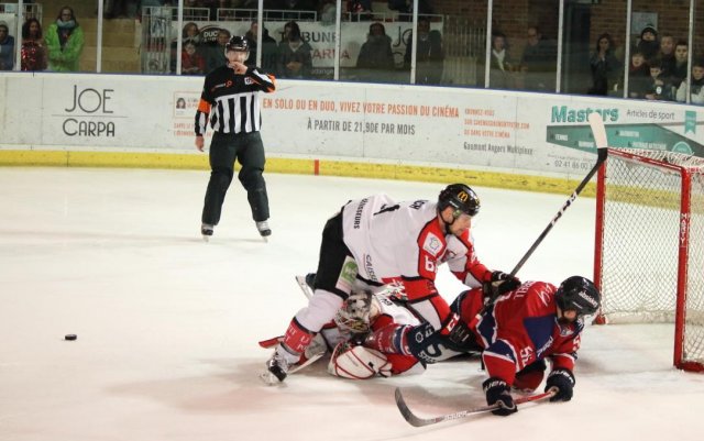 Photo hockey match Angers  - Amiens  le 23/12/2017