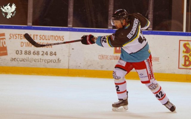 Photo hockey match Strasbourg  - Bordeaux le 22/12/2017