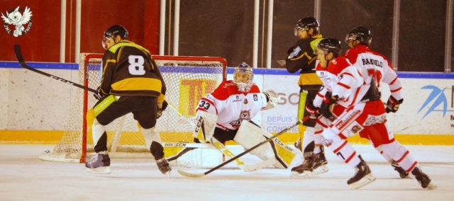 Photo hockey match Strasbourg  - Bordeaux le 22/12/2017