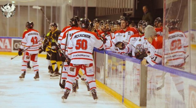Photo hockey match Strasbourg  - Bordeaux le 22/12/2017